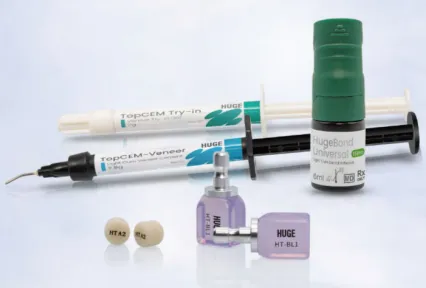 Das komplette Glaskeramik-Bonding-System mit TopCEM Veneer